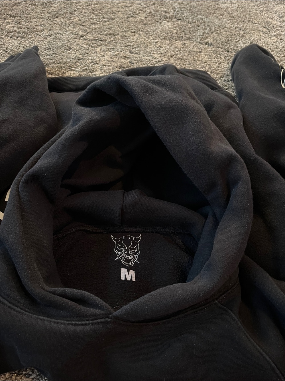 Corrupted Strength!  Misfits hoodie. Black with red and white design. 
Misfits. - Picture 10 of 11
